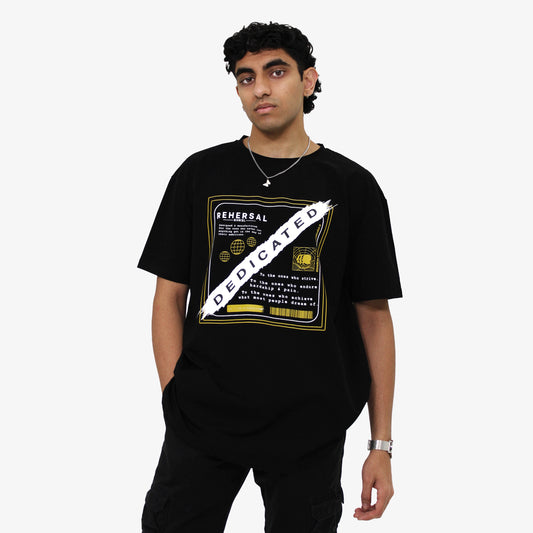 DEDICATED CURVED HEM T-SHIRT